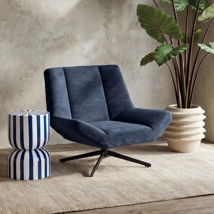 FAUTEUIL LIGNE DROITE PIVOTANT